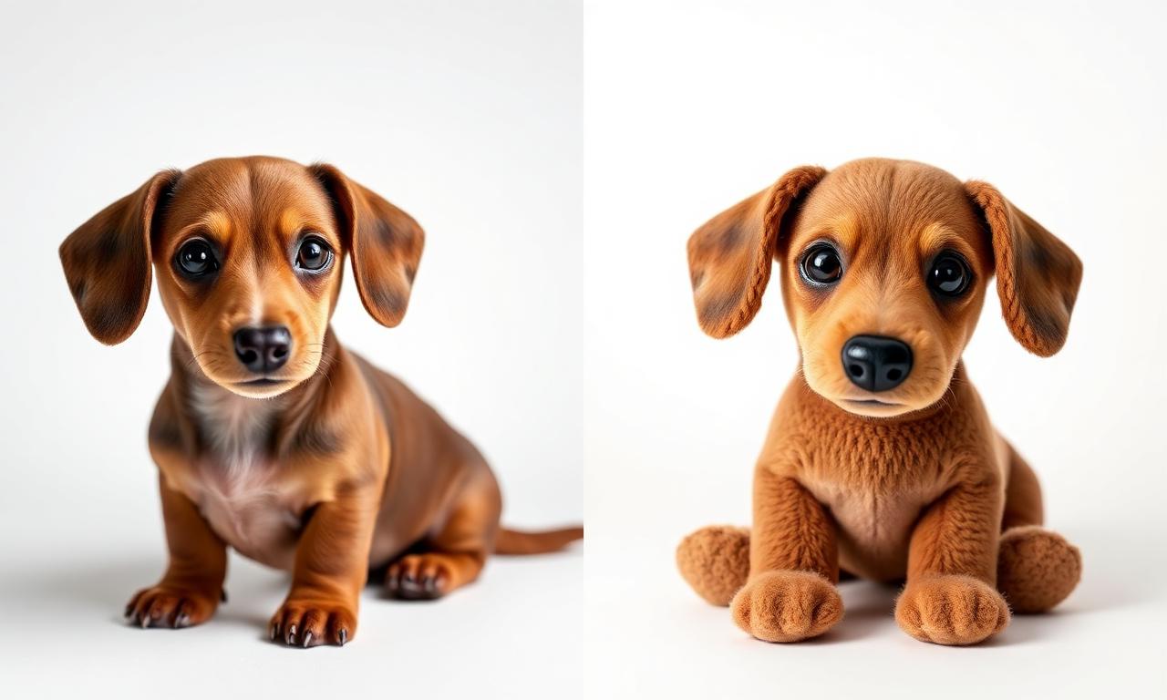 Bella the dachshund — captured in every wiggle.